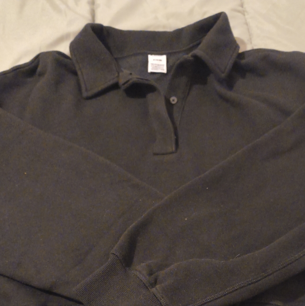 Victoria's Secret Black Crop Top